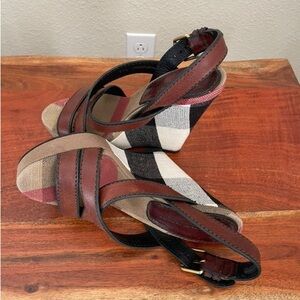 Burberry wedges